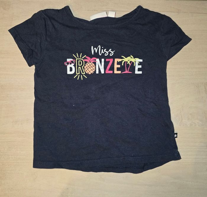 Tee shirt miss bronzette - photo numéro 1