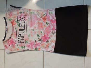 Robe manche courte