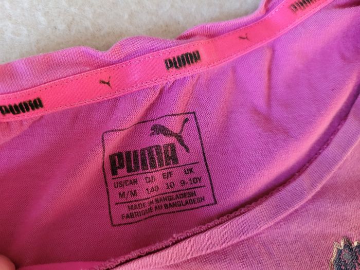 T-shirt puma 10 ans 140 cm - photo numéro 4