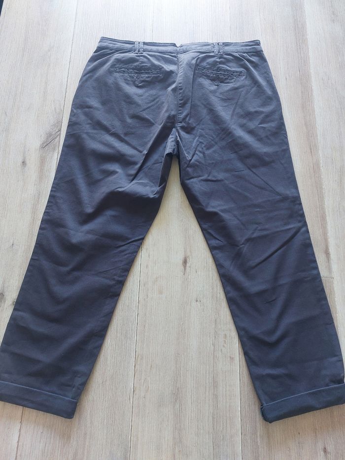 Pantacourt marron regular fit taille 44 Kiabi - photo numéro 2