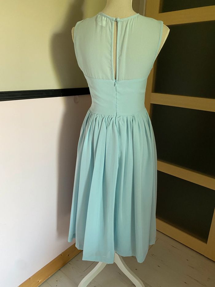 Robe de cérémonie bleu ciel - photo numéro 5