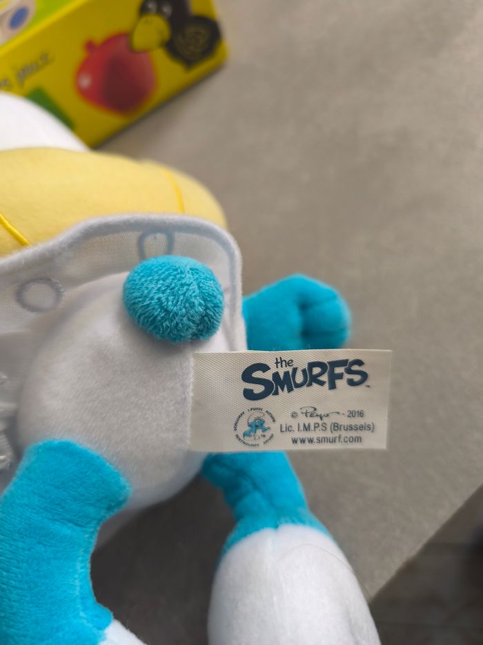 Peluche schtroumpfette - photo numéro 3