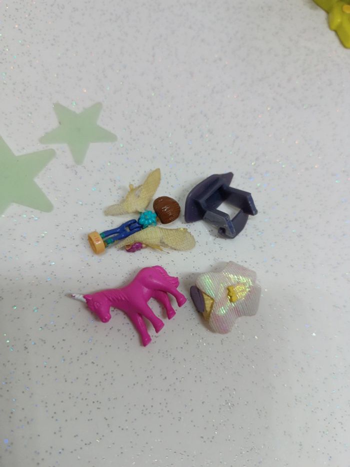 Fée fairy boutique blossom Polly pocket fleur flower mini small micro doll figurine licorne unicorn - photo numéro 16