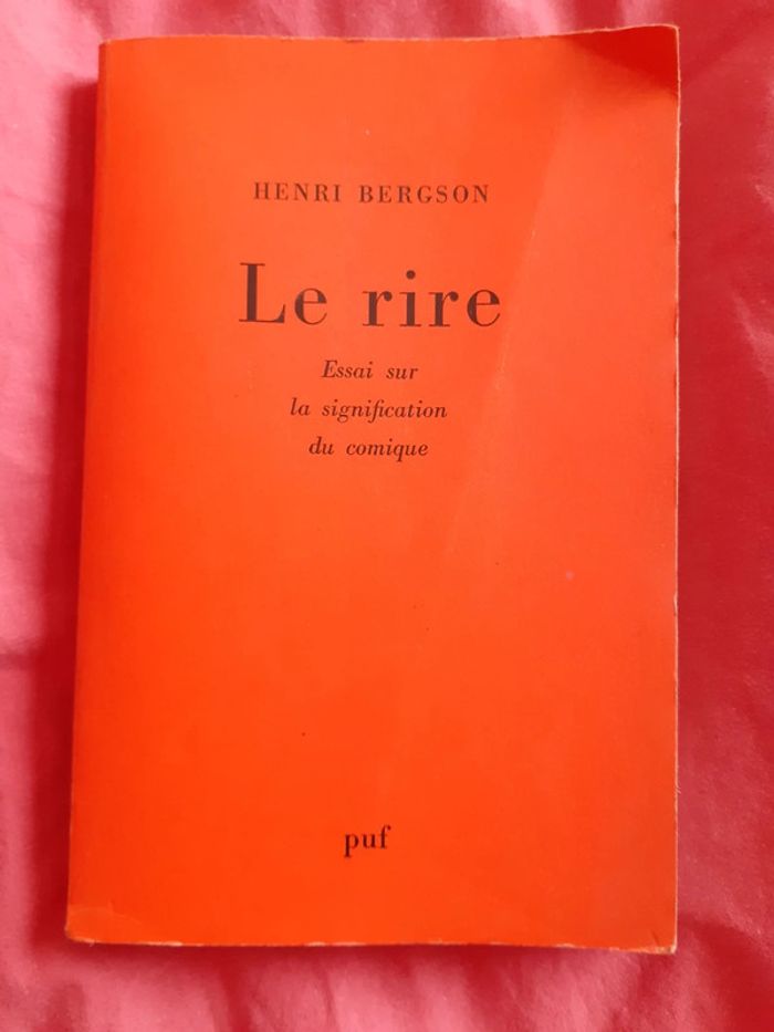 Le rire - Henri Bergson