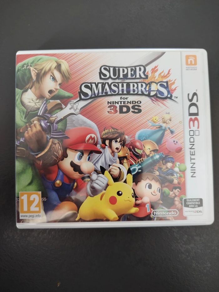 Boîtier super smash bros 3ds - photo numéro 2