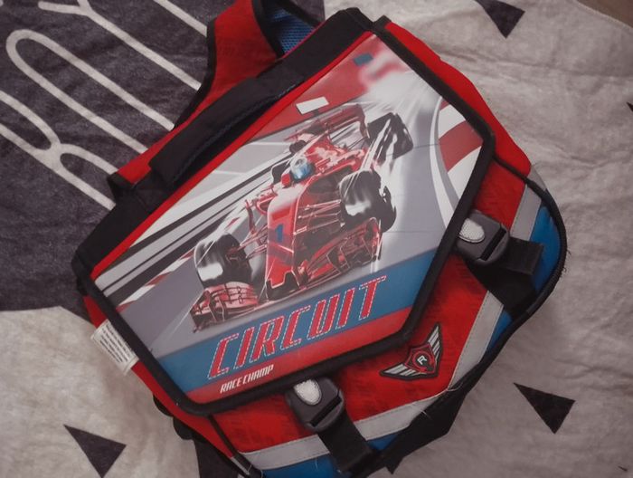 Cartable rouge