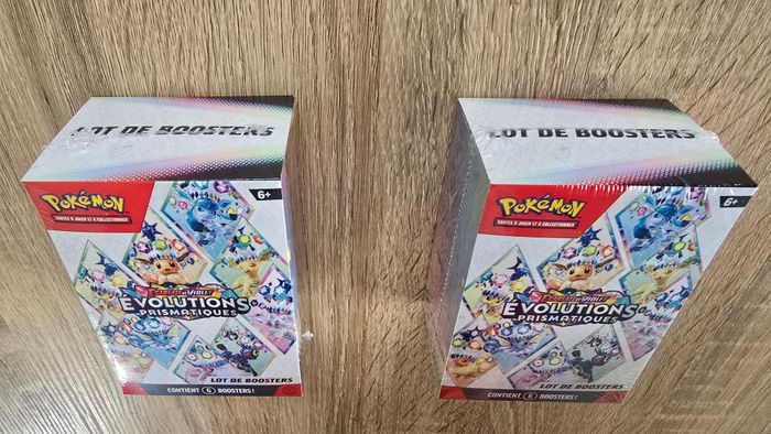 Pokémon Lot de 2 Bundle Evolutions Prismatiques Ev8.5 [NEUF] - photo numéro 2