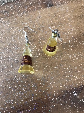 Boucles d’oreilles bouteilles Henenssy