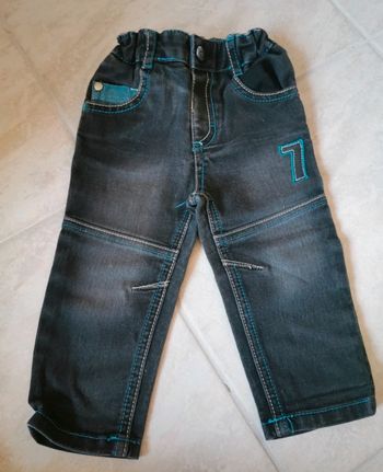 Pantalon jean bébé garçon 9 mois