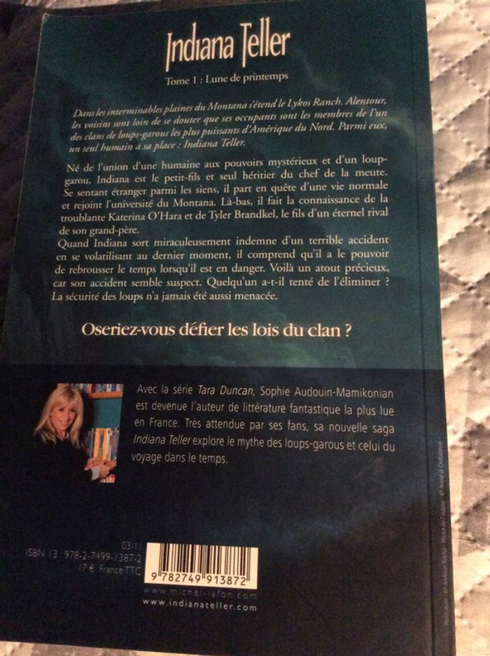#Indiana Teller tome 1 lune de printemps par Sophie Audoin Mamikonian - photo numéro 4