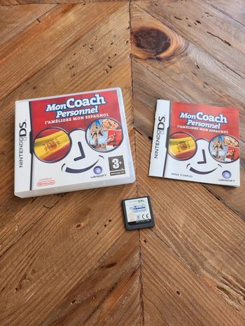 Jeu Nintendo DS Mon coach personnel j'améliore mon espagnol en très bon état