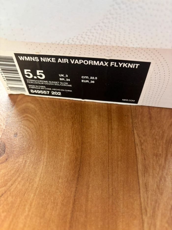 Basket Nike vapormax - photo numéro 2