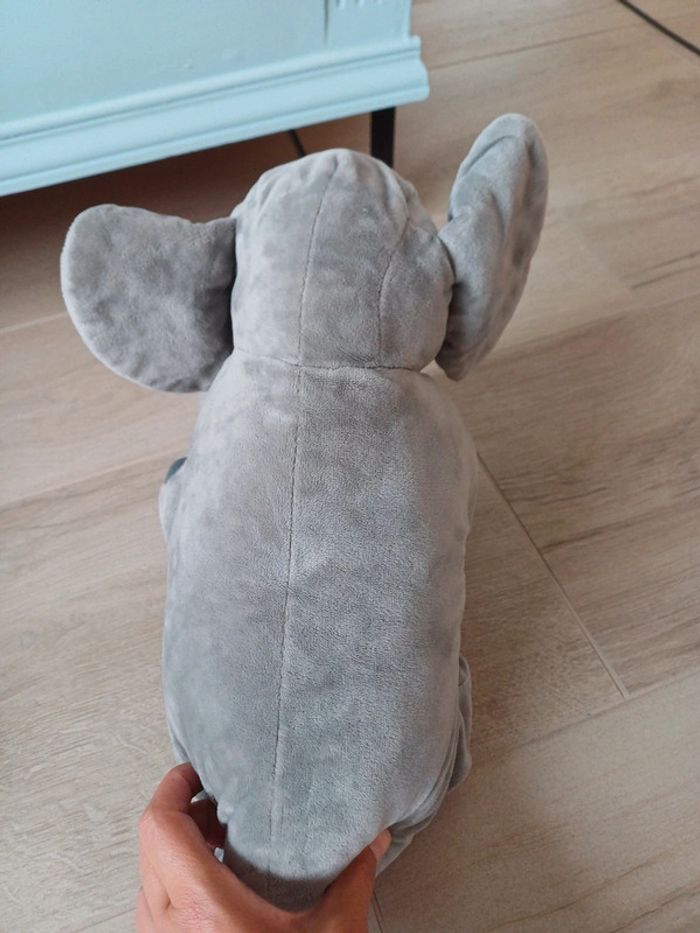 Peluche éléphant toute douce - photo numéro 4