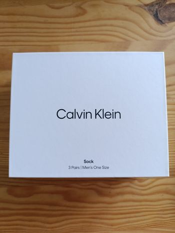 Coffret chaussettes neuves Calvin Klein