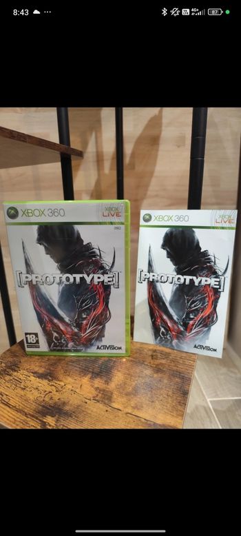 Jeu prototype xbox360