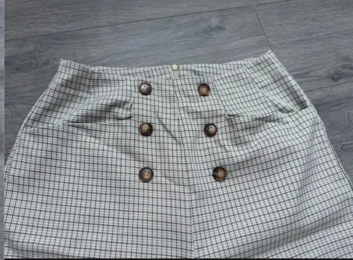 Pantalon large à carreaux SHEIN taille M ou 38 - photo numéro 4