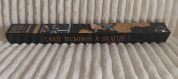Carte du monde à gratter – 52x87 cm – Neuve