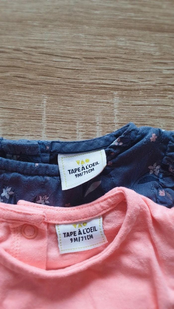 Lot de 2 combi-short été 9 mois - photo numéro 4