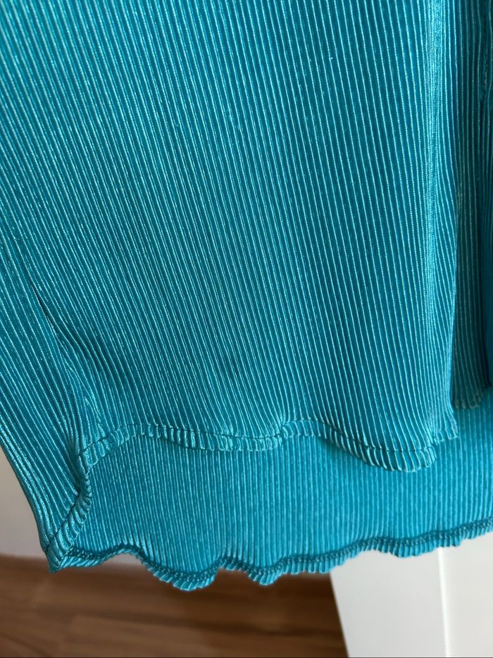Ensemble plissé bleu Pantalon et Chemise Boutique Indépendante Taille Unique - photo numéro 10