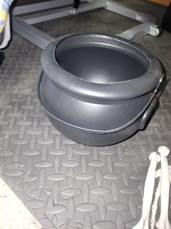 Petit chaudron plastique halloween