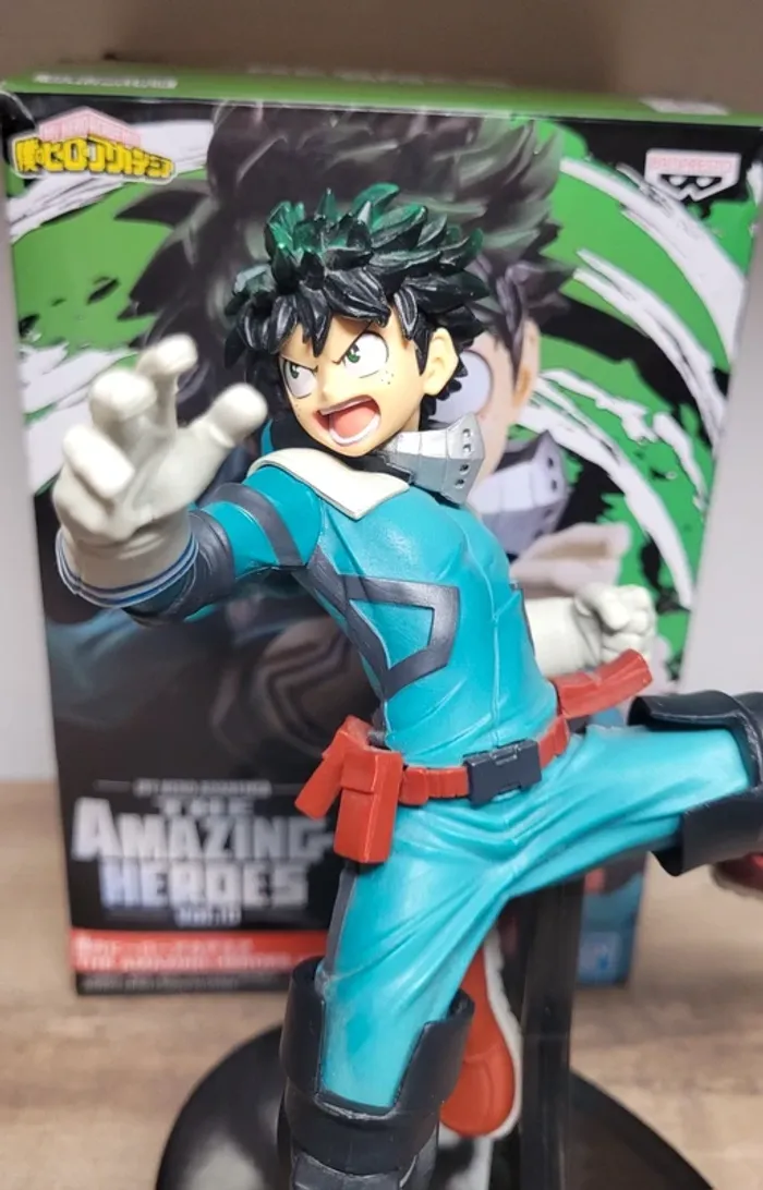 Figurine Deku Izuku Midoriya The Amazing Heroes Vol.10 Banpresto - photo numéro 7