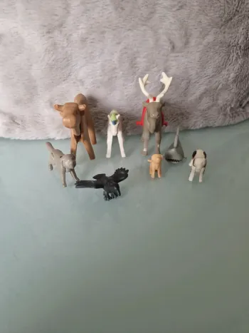 Lot de 8 animaux playmobil