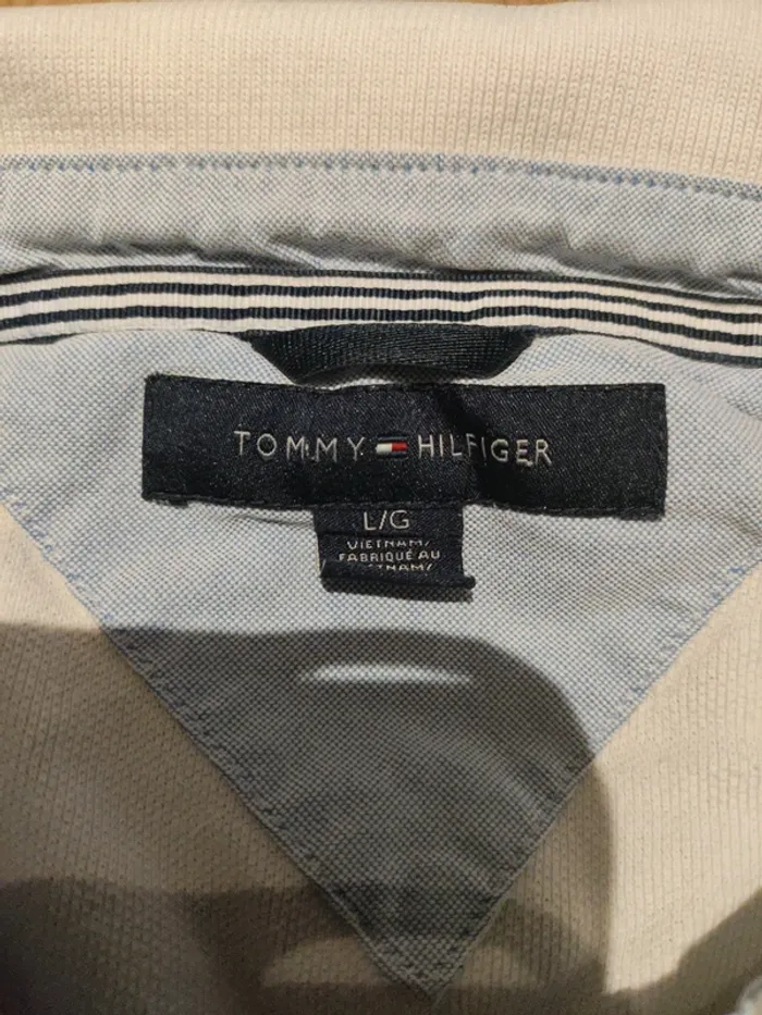 Polo blanc tommy hilfiger - photo numéro 8