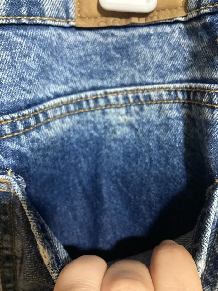 Jean mom bleu Bershka – Taille 34 - photo numéro 12
