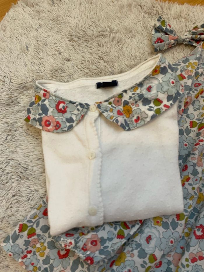 Blouse liberty Betsy 4/5 ans créatrice - photo numéro 3