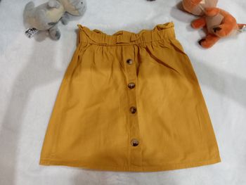 Jupe jaune moutarde