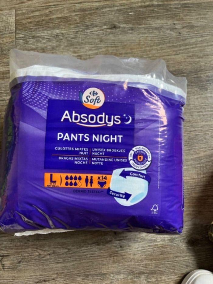 Couche fuite urinaire