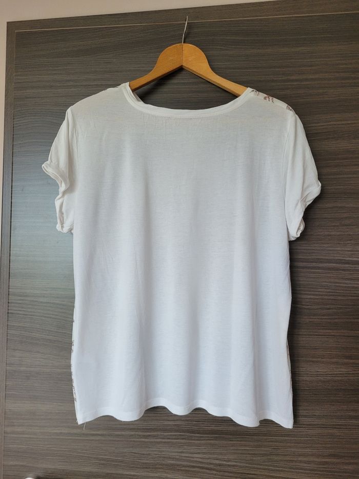 T-shirt cream XL - photo numéro 3