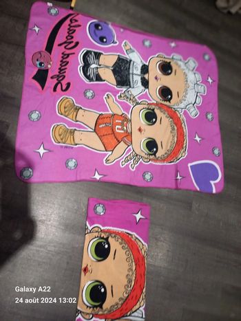 2 couverture Poupee lol idéal jumelle en super état