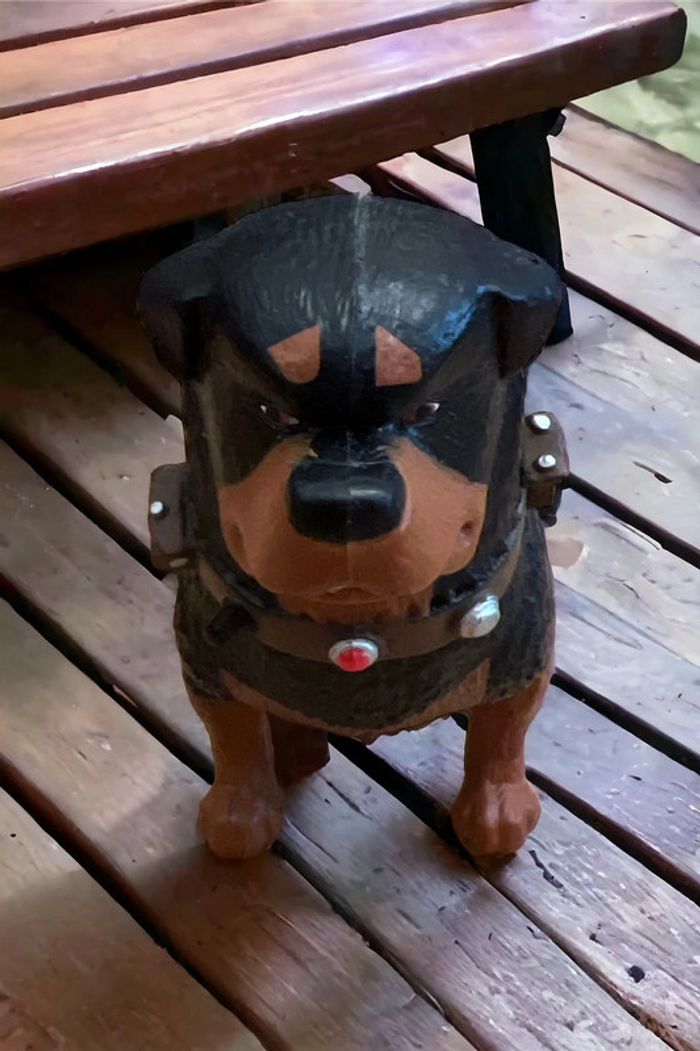 Disney Pixar La-Haut Up figurine Bêta chien Rare 7cmx8cm - photo numéro 2