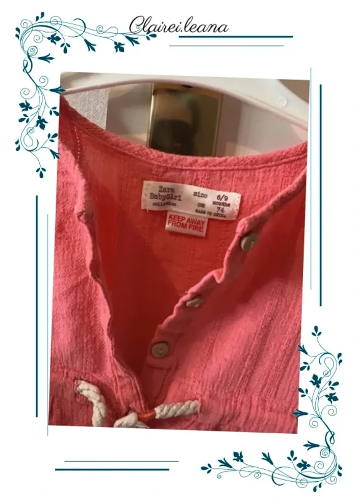 🛑salopette baby  Zara 🛑 - photo numéro 3