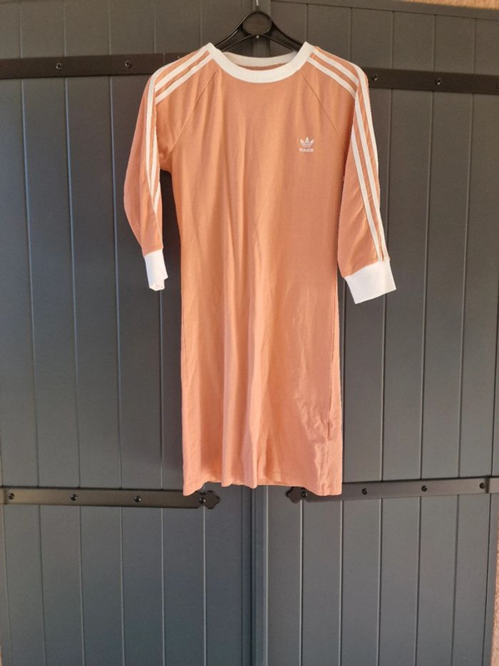 Robe adidas mi long rose saumon - photo numéro 4