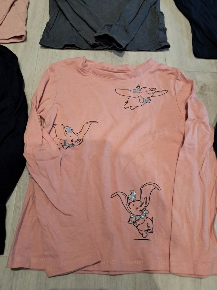 Lot de t shirts à manches longues 6ans fille neufs excellent état - photo numéro 10