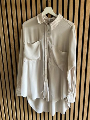 Longue chemise oversize Mango M