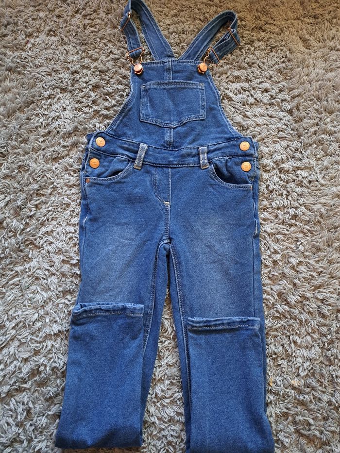 Salopette en jean fille 5 ans