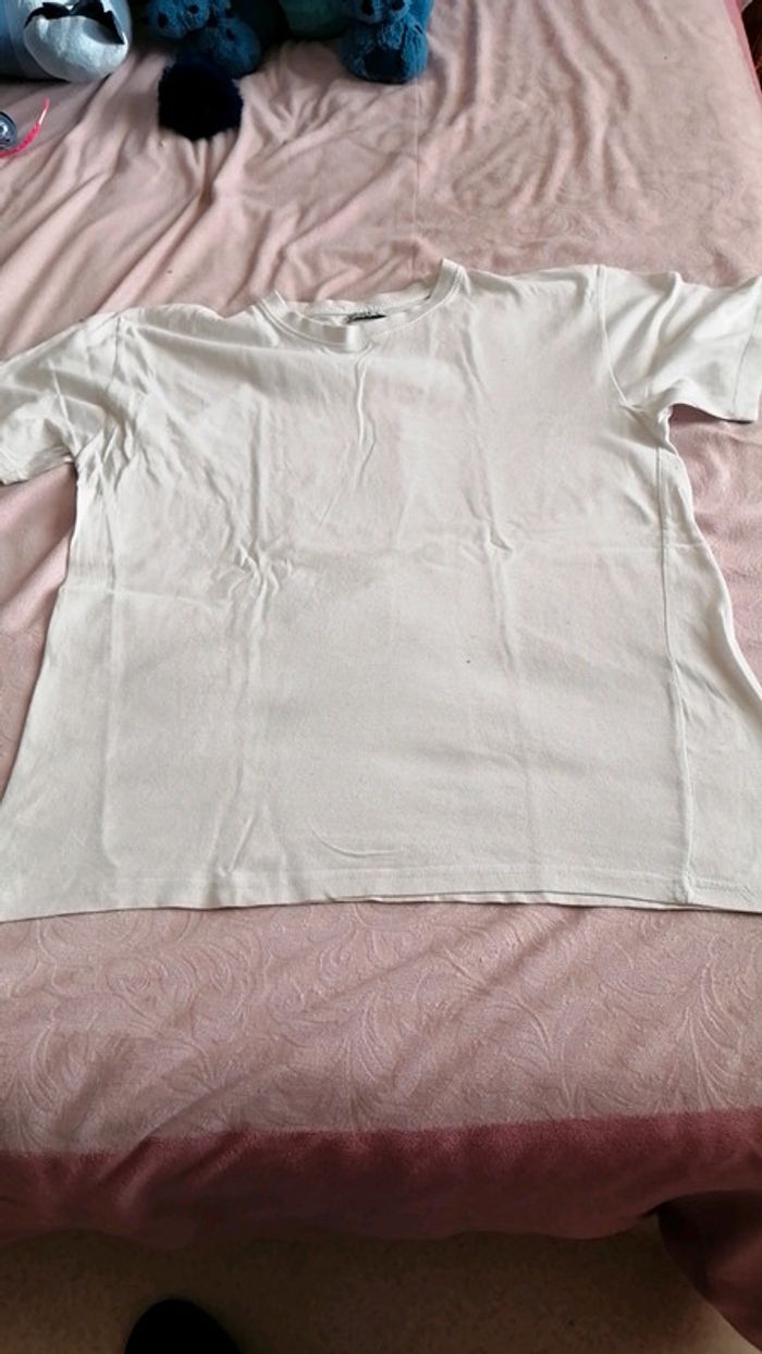 T shirt homme blanc