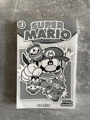 Manga Super mario tome 3 en version française.