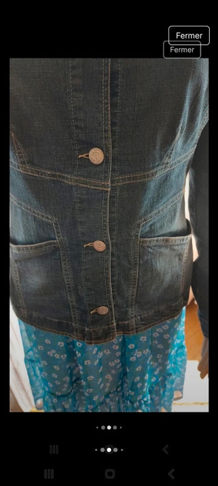 Jolie Veste Marella jeans sport fr/ be 40 it 42 - photo numéro 7