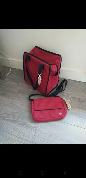 Lot Badawin. Tote bag & sacoche guidon