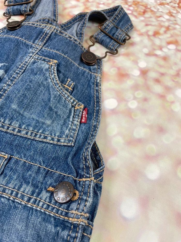 Salopette jean’s Levi’s bébé 12 mois - photo numéro 2
