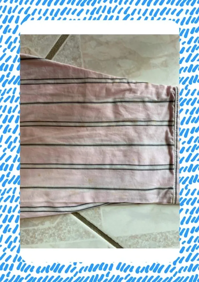 Chemise à rayures Tex XL - photo numéro 3