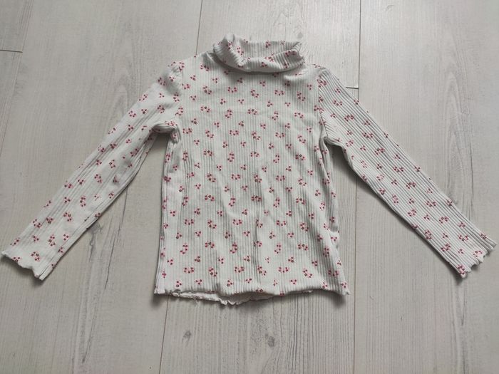 Sous pull blanc okaidi 3 ans