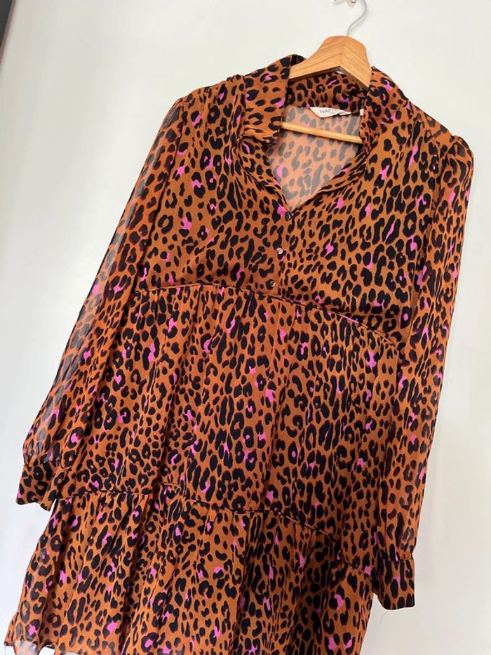 Robe léopard NAF NAF femme 42 - photo numéro 2