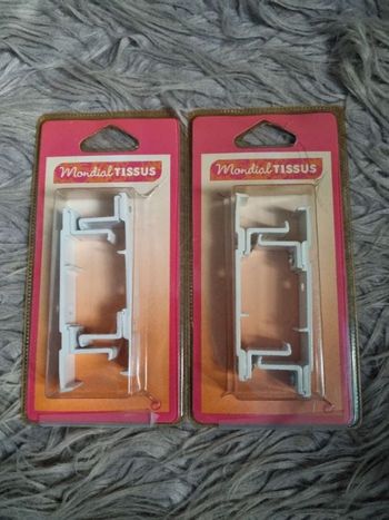 Support tringle à rideaux