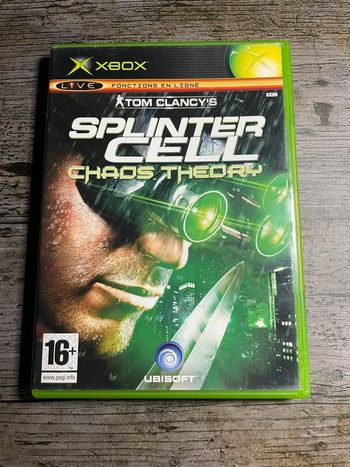 Splinter cell Chaos theory Jeu Xbox Complet Microsoft