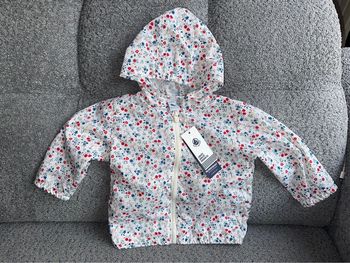 Coupe vent anti-uv imprimée fleurs Petit Bateau